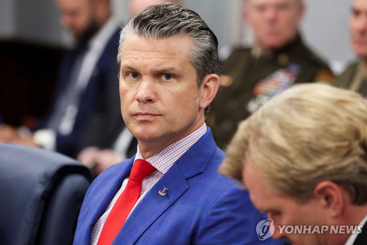 피트 헤그세스 국방장관
