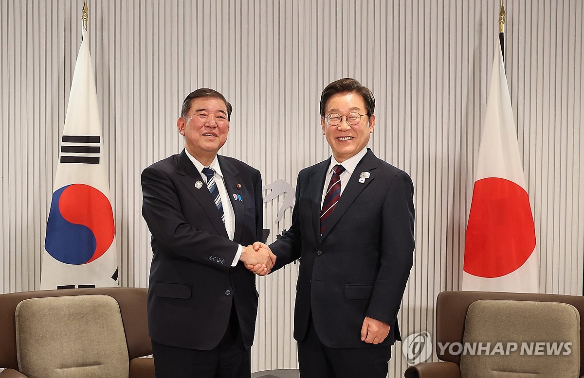 李대통령, 이시바 총리와 첫 한일정상회담…취임 14일만
