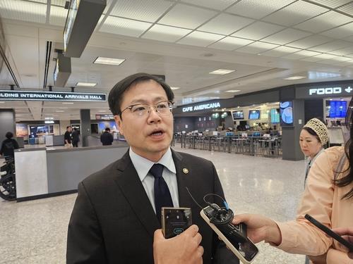 미국 도착한 여한구 통상교섭본부장