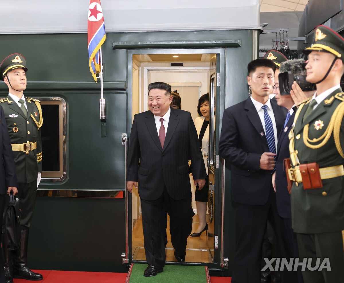 CHINA-BEIJING-DPRK-KIM JONG UN-ARRIVAL (CN)