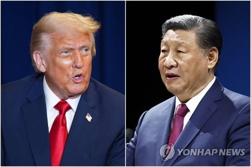 트럼프 대통령(좌)과 시진핑 주석